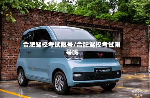 合肥驾校考试限号/合肥驾校考试限号吗-第3张图片