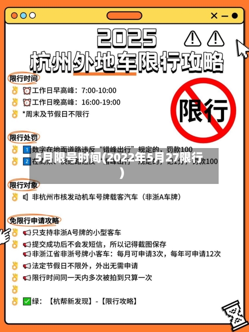 5月限号时间(2022年5月27限行)-第2张图片