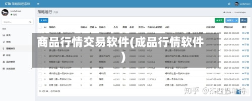 商品行情交易软件(成品行情软件)-第2张图片