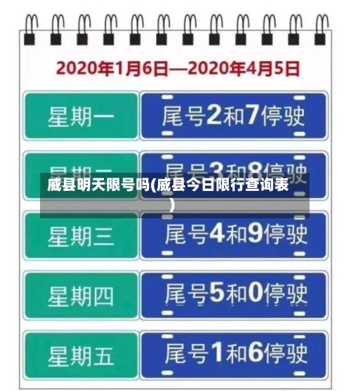 威县明天限号吗(威县今日限行查询表)-第2张图片