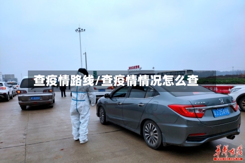 查疫情路线/查疫情情况怎么查-第2张图片